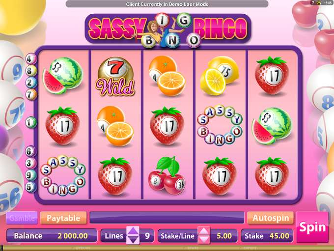 Sassy Bingo Slot หมุน สล็อต fun88 1