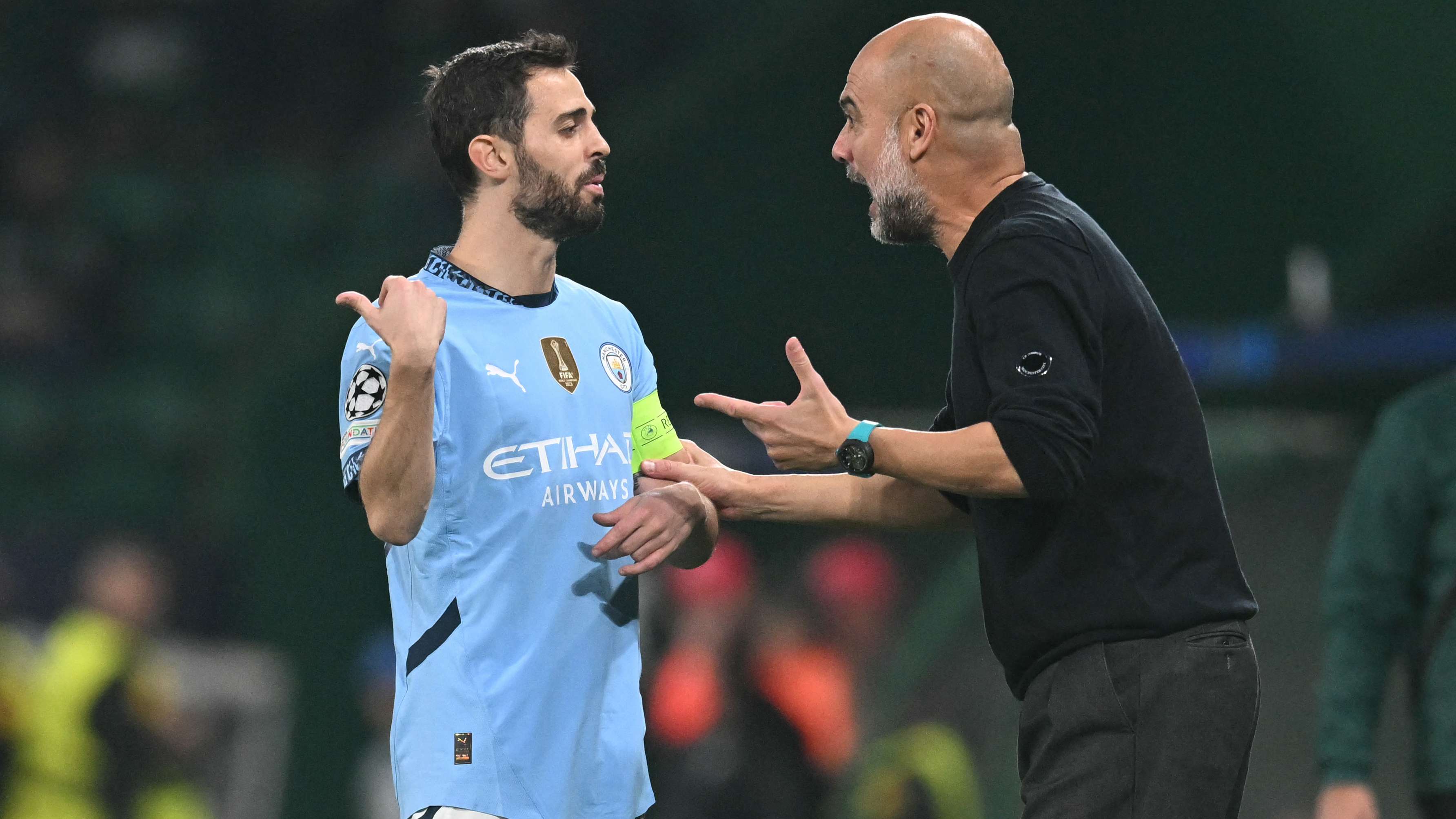 Bernardo Silva Pep Guardiola